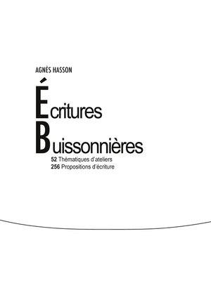 cover image of Écritures buissonnières